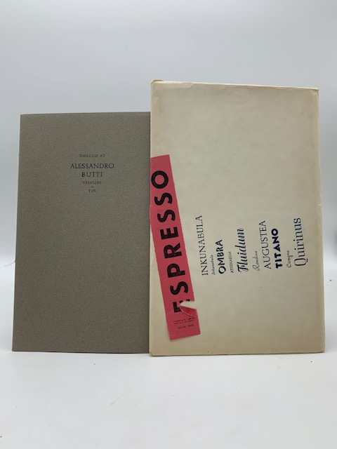 Omaggio ad Alessandro Butti creatore di tipi